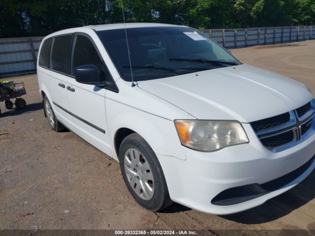 39332365 :رقم المزاد ، 2C4RDGBGXER450962 vin ، 2014 Dodge Grand Caravan American Value Pkg مزاد بيع