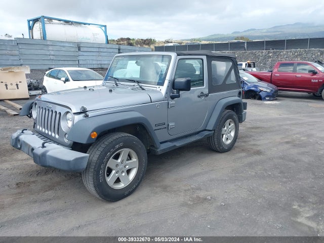 1C4GJWAGXHL576702 Jeep Wrangler Sport 4x4