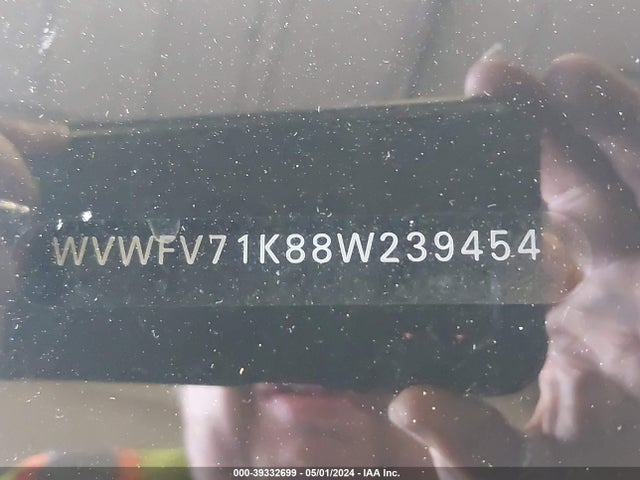 Aukcja sprzedaży 2008 Volkswagen Gti 2-door, vin: WVWFV71K88W239454, numer aukcji: 39332699