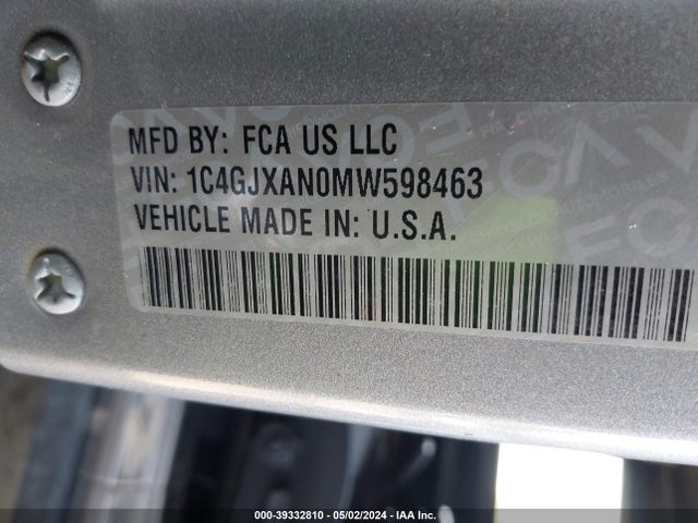 1C4GJXAN0MW598463 Jeep Wrangler Sport S 4x4