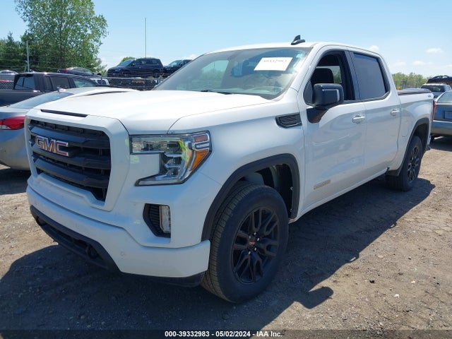 GMC Sierra 1500 4wd  Short Box Elevation 2021 3GTP9CEK4MG118912 Image 2