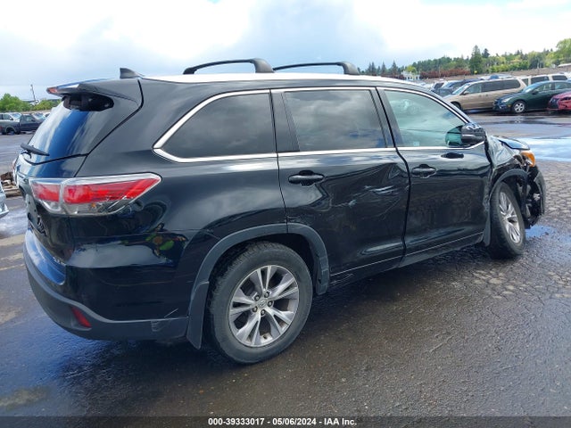 Toyota Highlander Xle V6 2015 5TDJKRFH4FS162087 Image 4