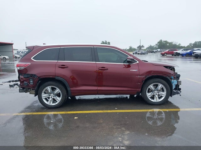 Toyota Highlander Hybrid Limited 2014 5TDDCRFHXES006743 Image 14
