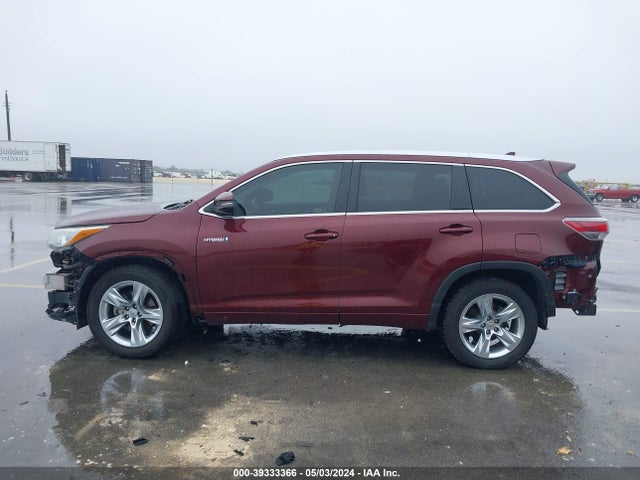 Toyota Highlander Hybrid Limited 2014 5TDDCRFHXES006743 Image 15