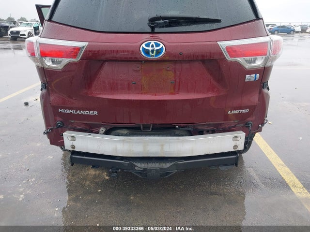 Toyota Highlander Hybrid Limited 2014 5TDDCRFHXES006743 Image 21