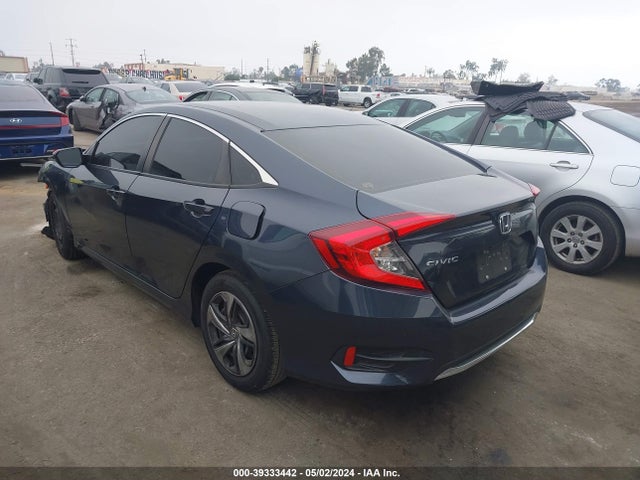 Honda Civic Lx 2020 2HGFC2F65LH552085 Image 3