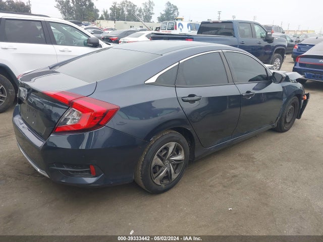 Honda Civic Lx 2020 2HGFC2F65LH552085 Image 4