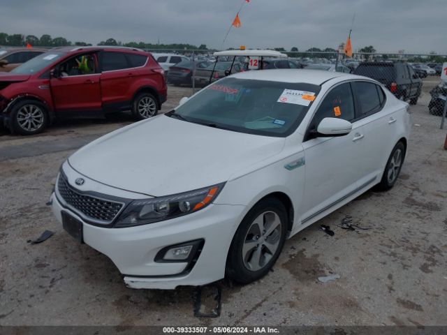 KNAGM4AD6E5072100 KIA Optima Hybrid Lx