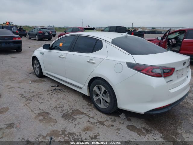 KNAGM4AD6E5072100 KIA Optima Hybrid Lx