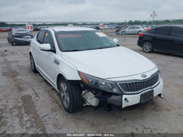 KNAGM4AD6E5072100 KIA Optima Hybrid Lx