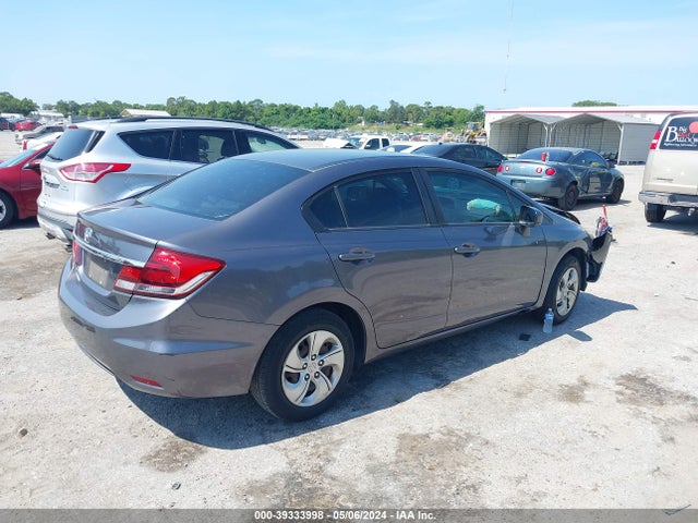 Honda Civic Lx 2015 19XFB2F58FE082532 Image 4