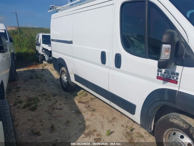 3C6TRVAG9KE516421 RAM Promaster 1500 Low Roof 136 Wb