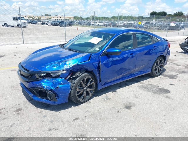 Honda Civic Sport 2021 2HGFC2F86MH532298 Image 2