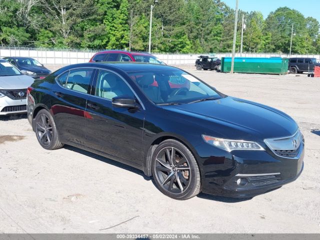 Auction sale of the 2015 Acura Tlx V6 Advance, vin: 19UUB2F77FA020701, lot number: 39334457