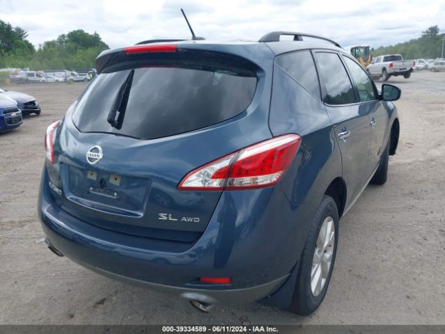 JN8AZ1MW1EW533112 Nissan MURANO SL