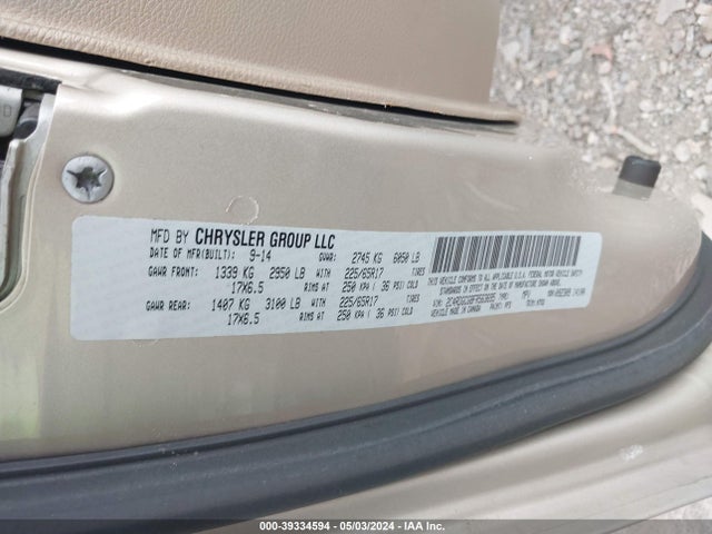 Dodge Grand Caravan Sxt 2015 2C4RDGCG8FR563695 Image 9
