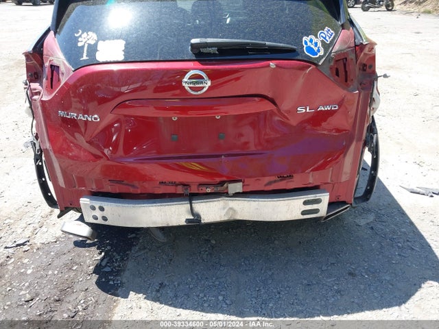 Nissan MURANO SL 2017 5N1AZ2MH5HN123034 Image 18
