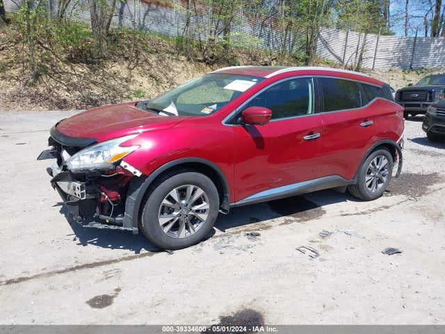 Nissan MURANO SL 2017 5N1AZ2MH5HN123034 Image 2