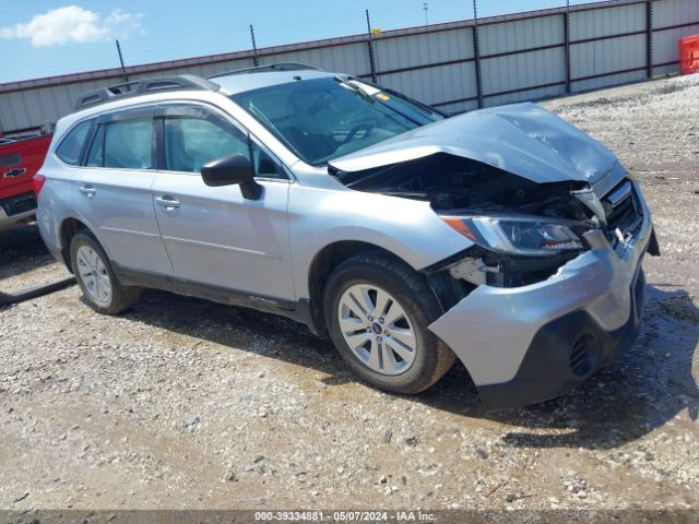 2018 Subaru Outback 2.5i მანქანა იყიდება აუქციონზე, vin: 4S4BSAAC5J3342699, აუქციონის ნომერი: 39334881