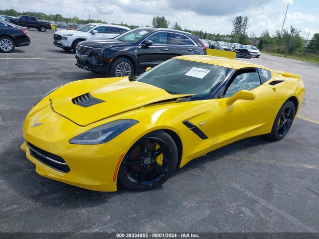 Chevrolet CORVETTE STINGRAY 2014 1G1YB2D77E5119747 Image 2