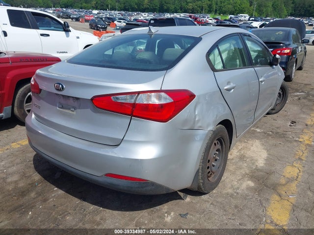 KIA FORTE LX 2016 KNAFK4A67G5539238 Image 4