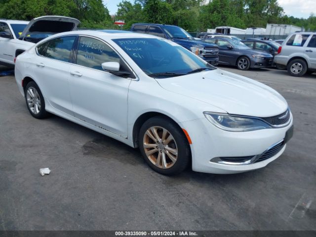 Продажа на аукционе авто 2015 Chrysler 200 Limited, vin: 1C3CCCAB6FN632569, номер лота: 39335090