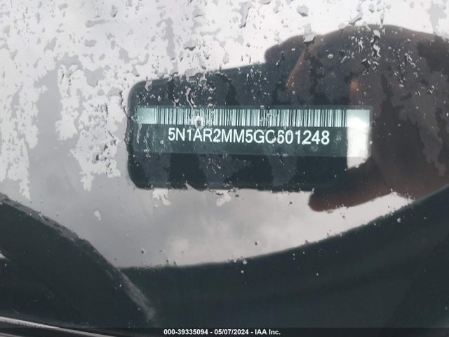 Nissan Pathfinder Sl 2016 5N1AR2MM5GC601248 Image 9