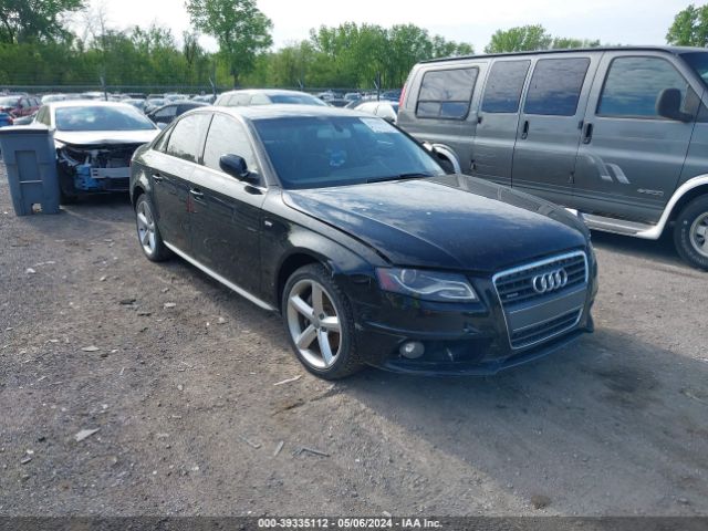 2012 AUDI A4 WAUFFAFL0CN018597