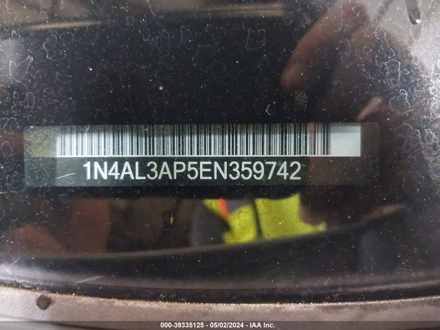 Nissan Altima 2.5 S 2014 1N4AL3AP5EN359742 Image 17