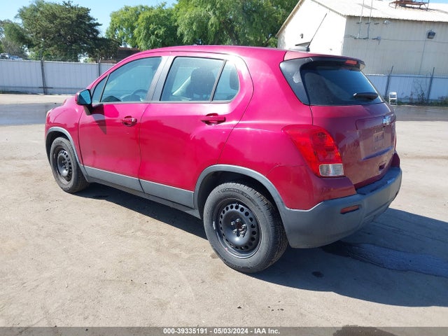 Chevrolet Trax 1ls 2015 KL7CJKSB4FB096973 Image 3