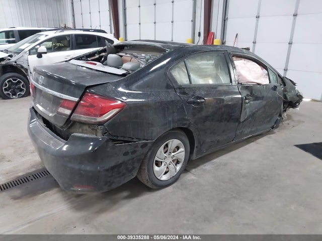 Honda Civic Lx 2014 2HGFB2F57EH526522 Image 4