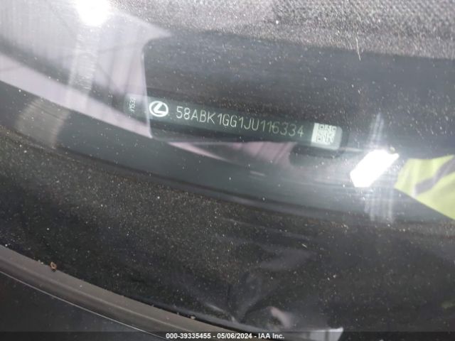 58ABK1GG1JU116334 Lexus ES 350