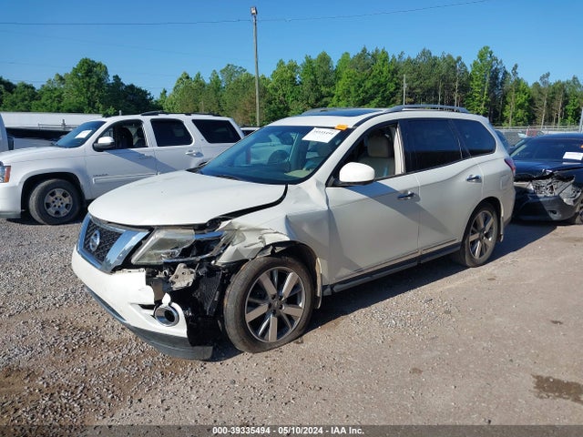 Nissan Pathfinder Platinum 2016 5N1AR2MN0GC643528 Image 2