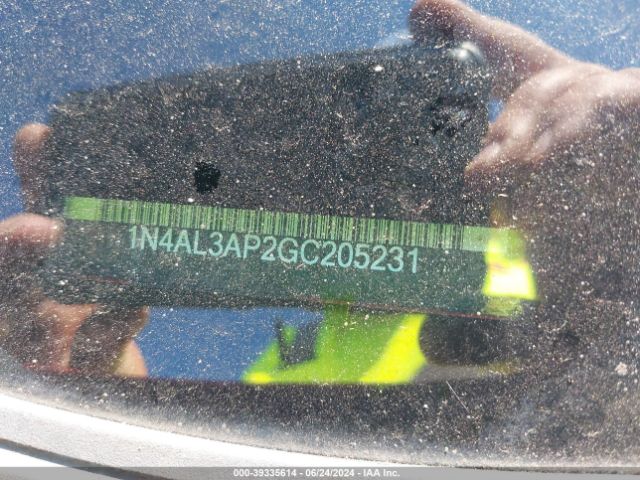 1N4AL3AP2GC205231 Nissan Altima 2.5/2.5 S/2.5 Sl/2.5 Sr/2.5 Sv
