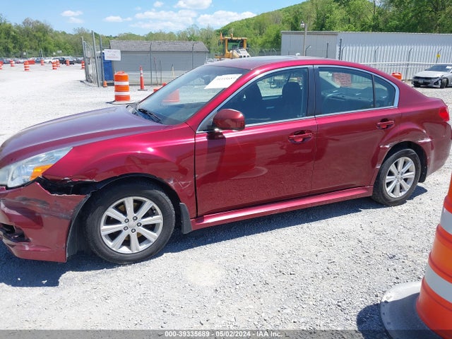 Продаж на аукціоні авто 2012 Subaru Legacy 2.5i Premium, vin: 4S3BMBG66C3036460, номер лоту: 39335689