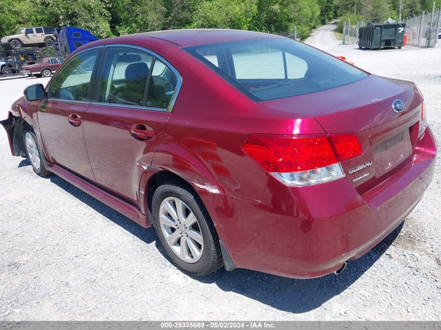 Продаж на аукціоні авто 2012 Subaru Legacy 2.5i Premium, vin: 4S3BMBG66C3036460, номер лоту: 39335689