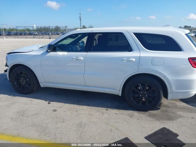 1C4RDHDG1JC115031 Dodge Durango Gt Rwd