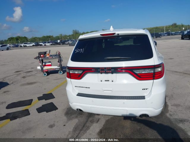 1C4RDHDG1JC115031 Dodge Durango Gt Rwd