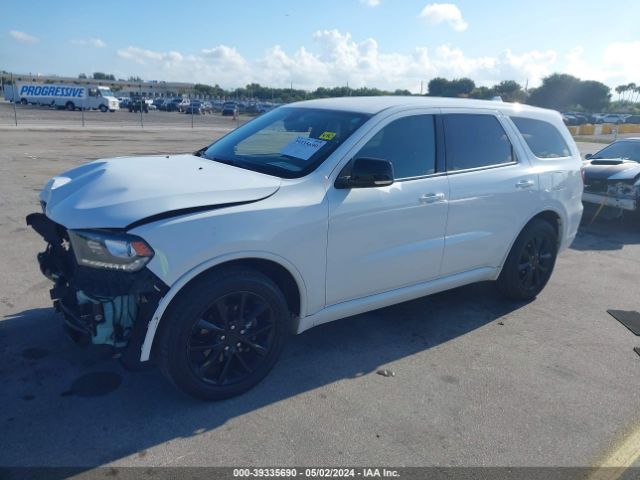 1C4RDHDG1JC115031 Dodge Durango Gt Rwd