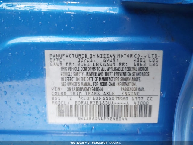 Nissan Sentra Sr Xtronic Cvt 2021 3N1AB8DV6MY248044 Image 9