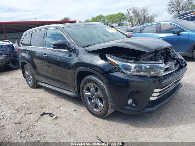 Toyota Highlander Limited Platinum 2018 5TDDZRFH9JS863614 zdjęcie główne