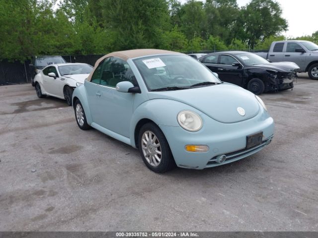 Продаж на аукціоні авто 2004 Volkswagen New Beetle Gls, vin: 3VWCM31Y04M323763, номер лоту: 39335752