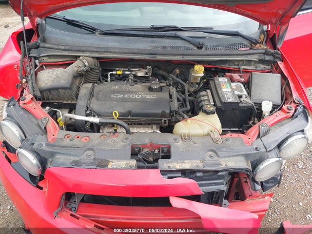 Chevrolet Sonic Lt Auto 2014 1G1JC5SH0E4158312 Image 10