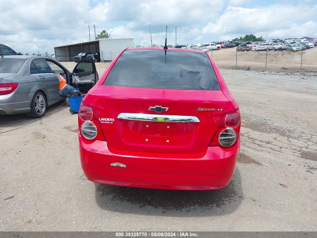 Chevrolet Sonic Lt Auto 2014 1G1JC5SH0E4158312 Image 17