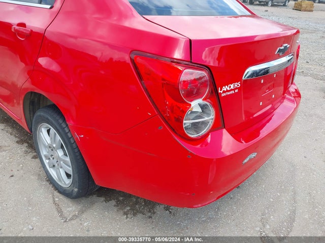 Chevrolet Sonic Lt Auto 2014 1G1JC5SH0E4158312 Image 20