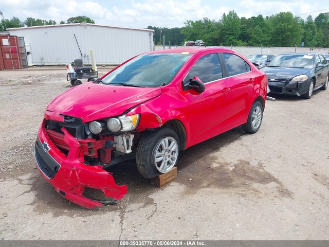 Chevrolet Sonic Lt Auto 2014 1G1JC5SH0E4158312 Image 2