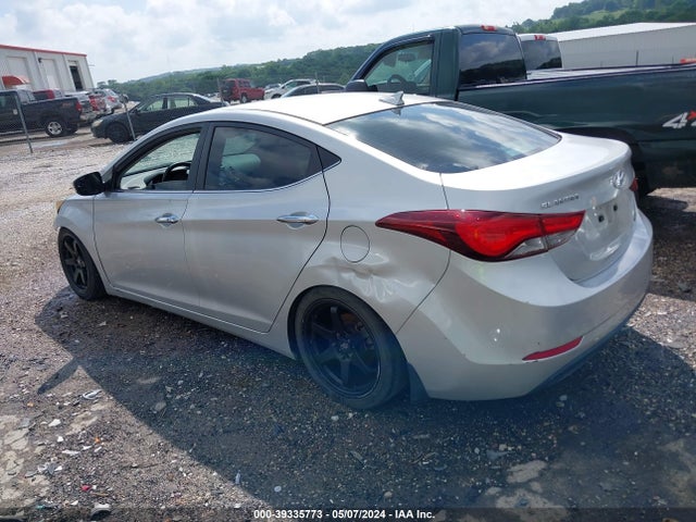 Hyundai Elantra Limited 2014 KMHDH4AE5EU172368 Image 3