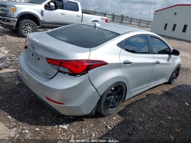 Hyundai Elantra Limited 2014 KMHDH4AE5EU172368 Image 4