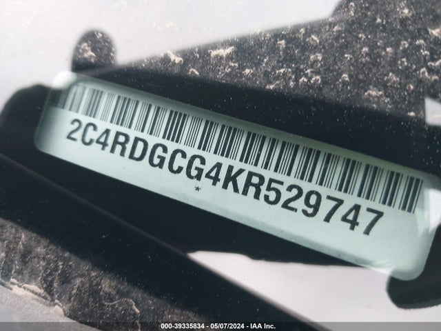 Dodge Grand Caravan Sxt 2019 2C4RDGCG4KR529747 Image 9