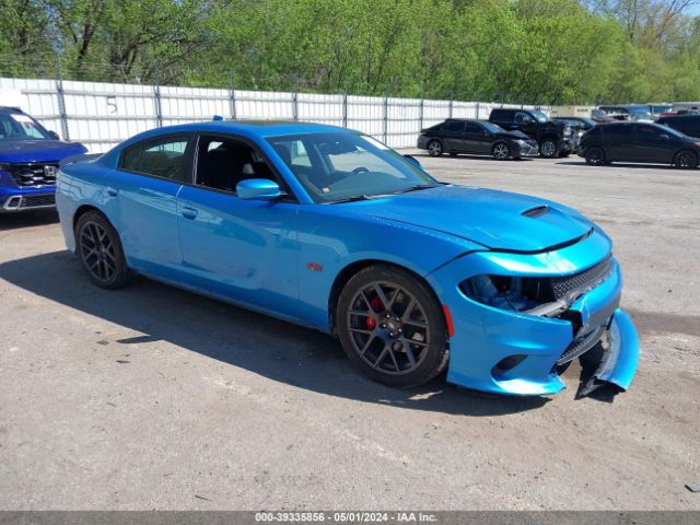 Auction sale of the 2018 Dodge Charger R/t Scat Pack Rwd, vin: 2C3CDXGJ7JH318756, lot number: 39335856